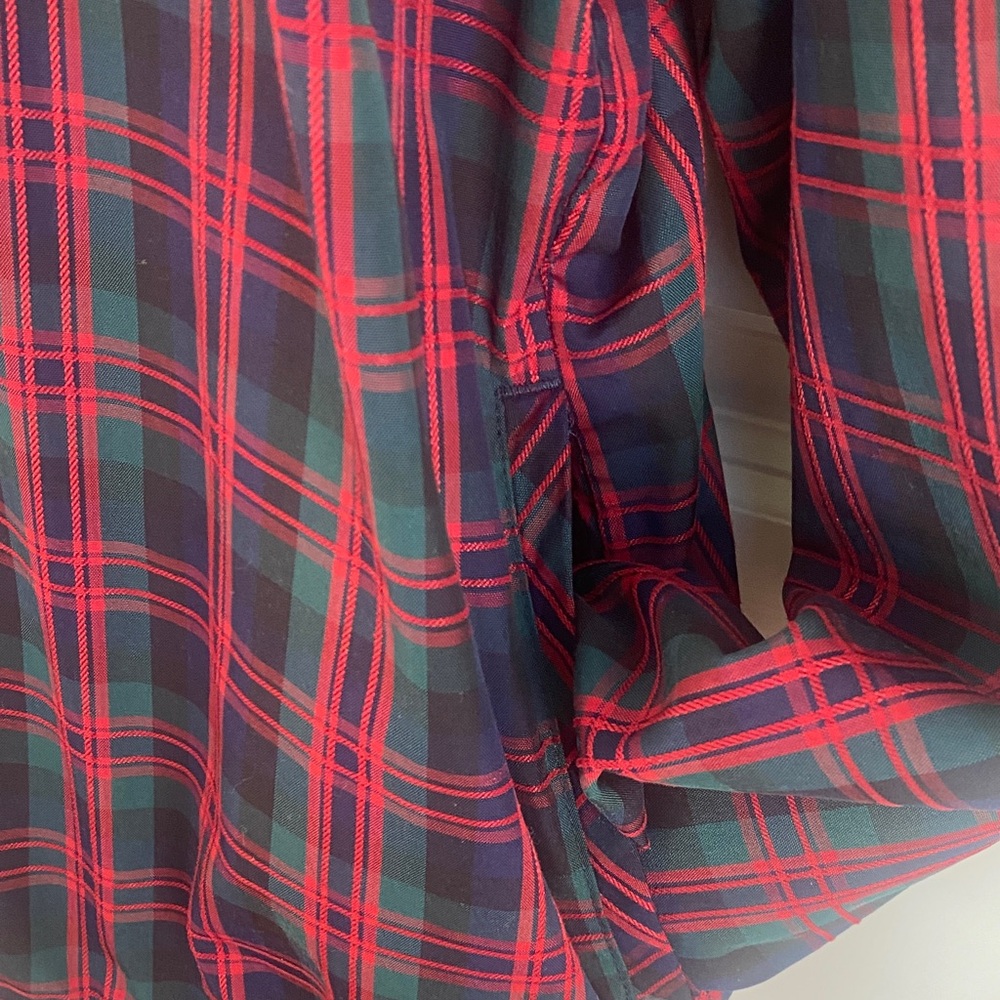 Liz Golf Plaid Half-Zip Women's Jacket - Picture 6 of 12